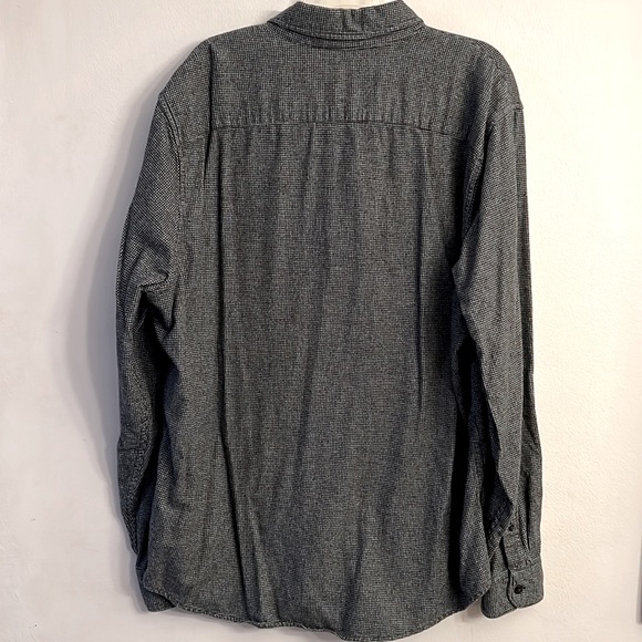 Abercrombie and Fitch Soft AF Flannel Micro Houndstooth Herringbone Men’s XXL - Picture 7 of 9